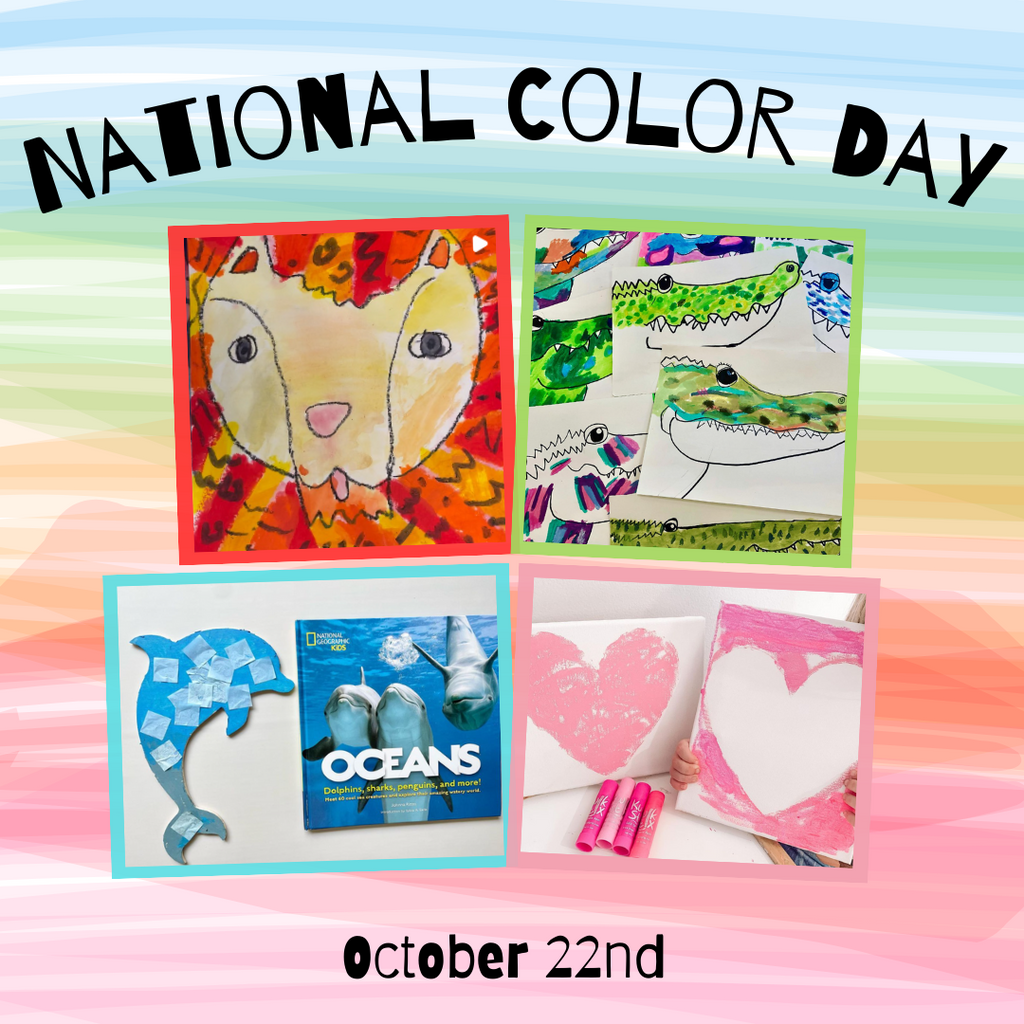 National Color Day 10/22- Introducing a world of colorful adventures with Kwik Stix!
