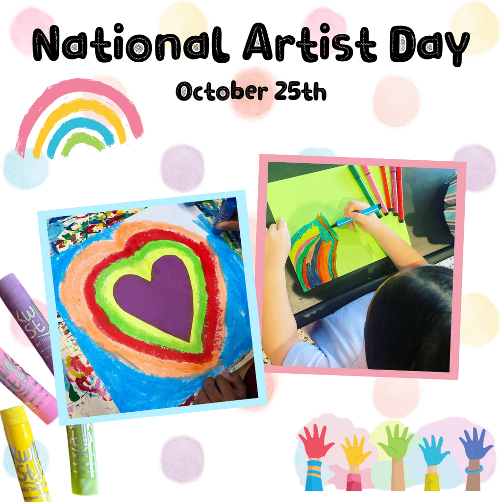 Celebrate National Artist Day with Kids' Artwork!