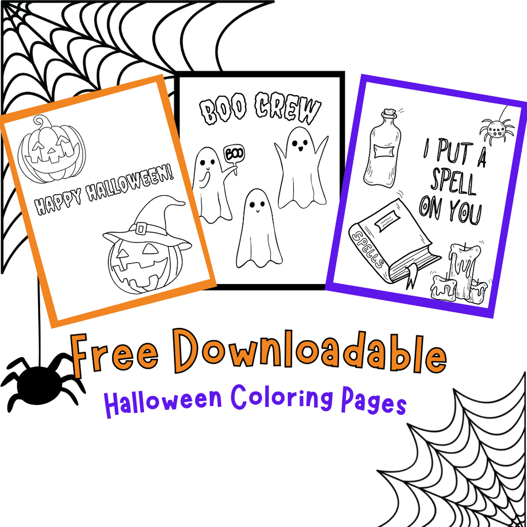 Free Halloween Coloring Pages!