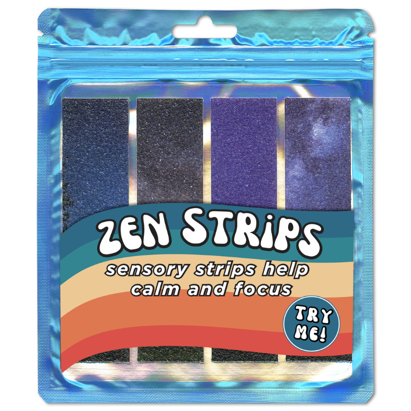 zen strips, calming strip in sand nature