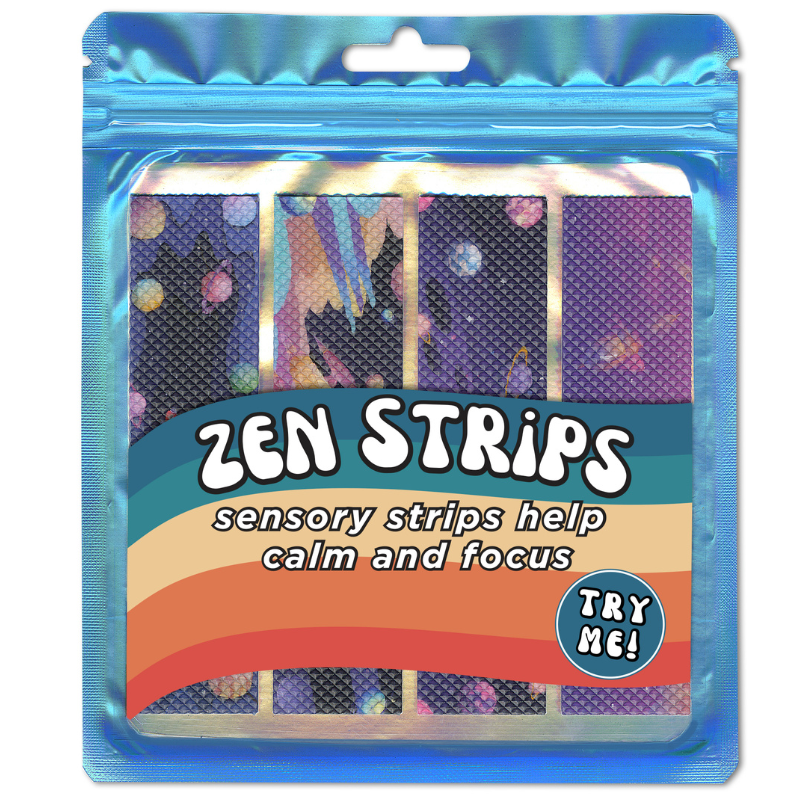 zen strips, calming strip in bumpy space