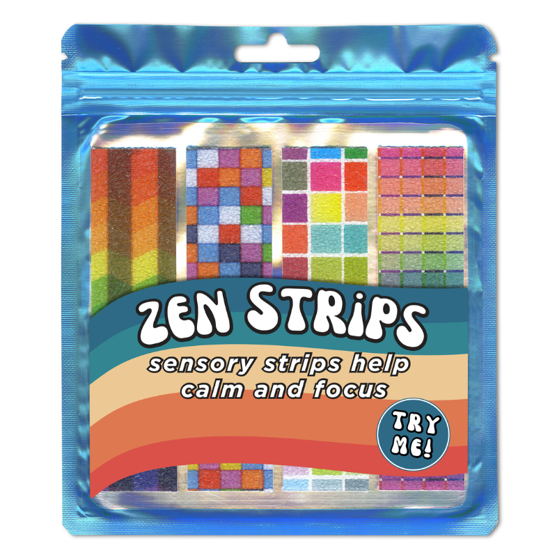 zen strips, calming strip in sand brights