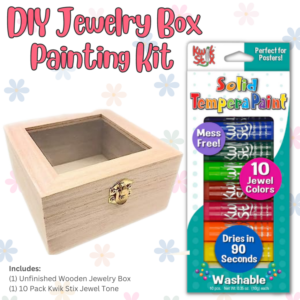 DIY Jewelry Box Painting Kit