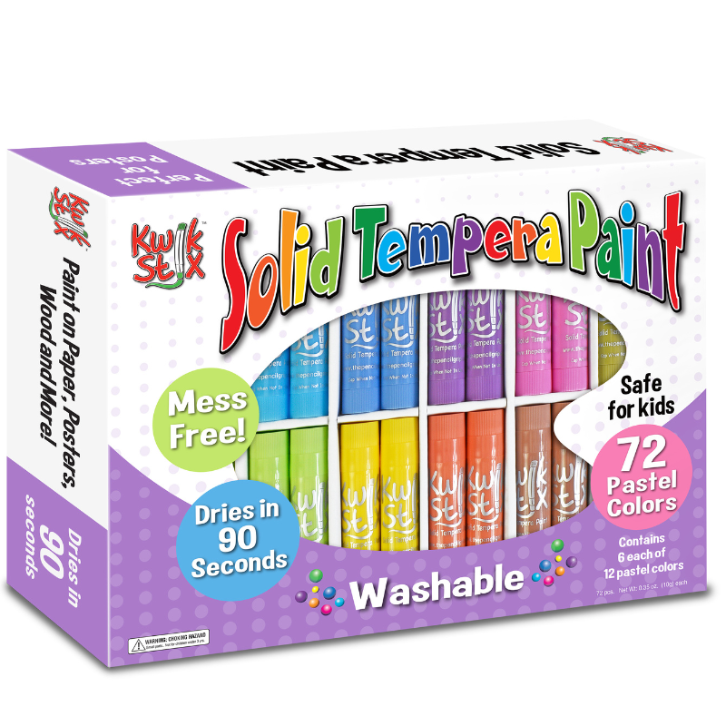 kwik stix pastel class pack from the side
