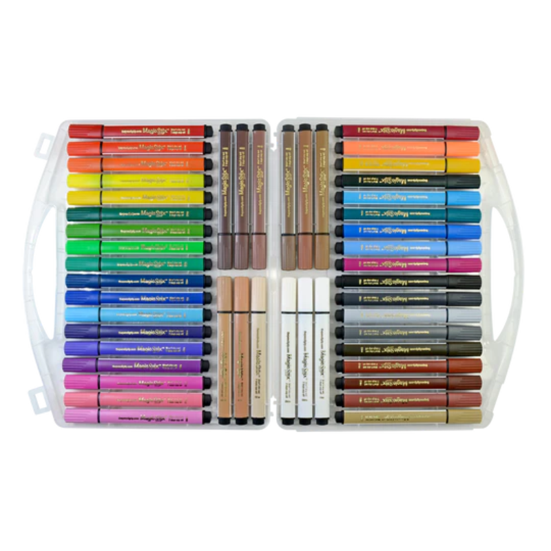 48 Magic Stix Markers in Case with Global Skin Tone Colors