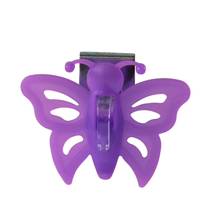 purple butterfly shaped magnet