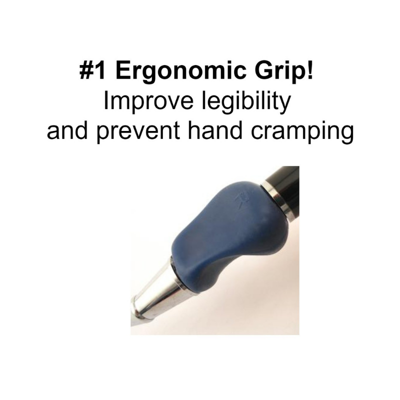 Heavyweight Ball Pen with The Pencil Grip, 4 ounces, #1 ergonomic grip, reduce hand tremors