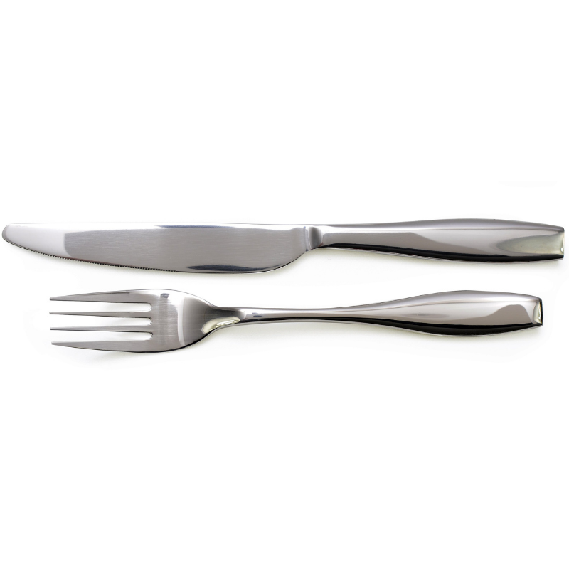 Heavyweight Silverware (Set of Fork and Knife)