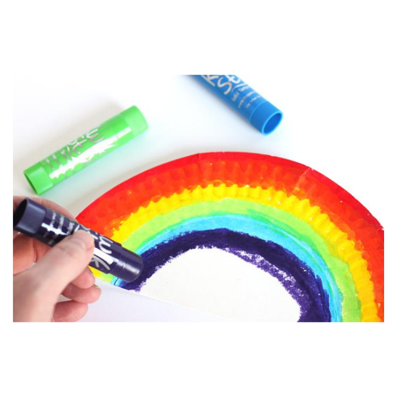 Kwik Stix Solid Tempera Paint Sticks, Set of 12 Classic Colors, crafts for kids