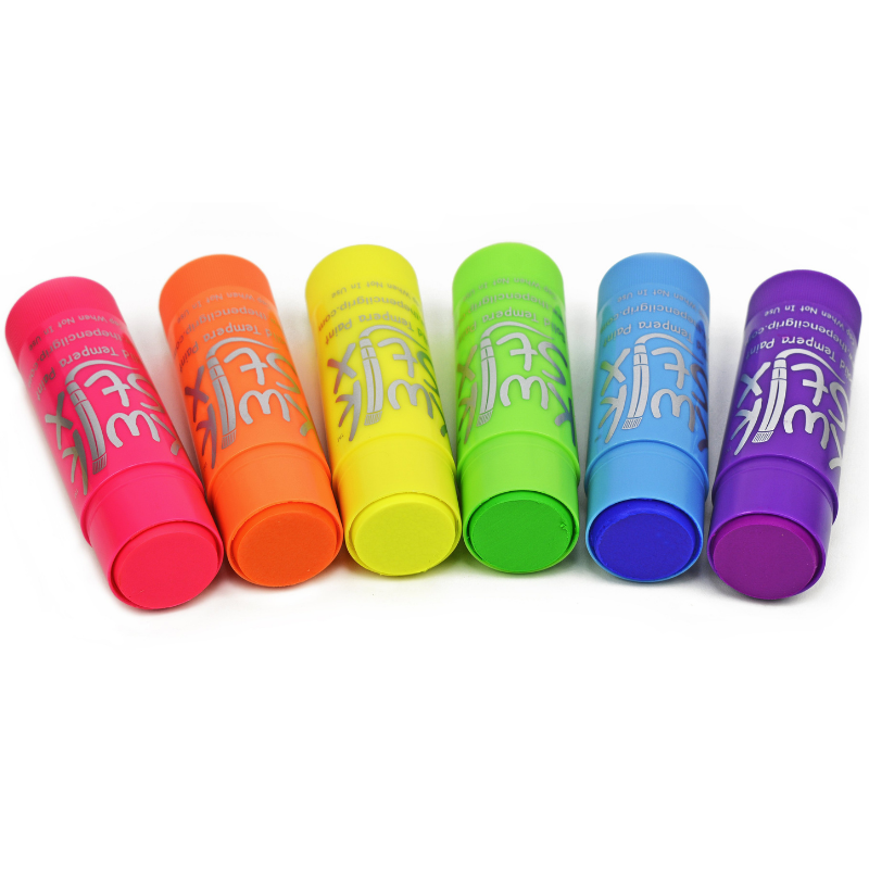 neon jumbo solid tempera paint sticks perfect for kids
